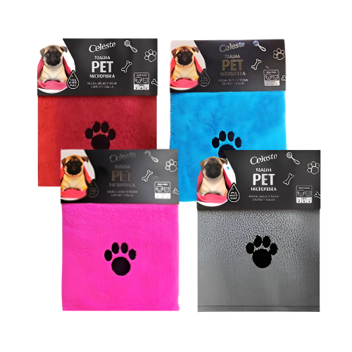 Toalha Cachorro Gato Pet Microfibra 60x90cm