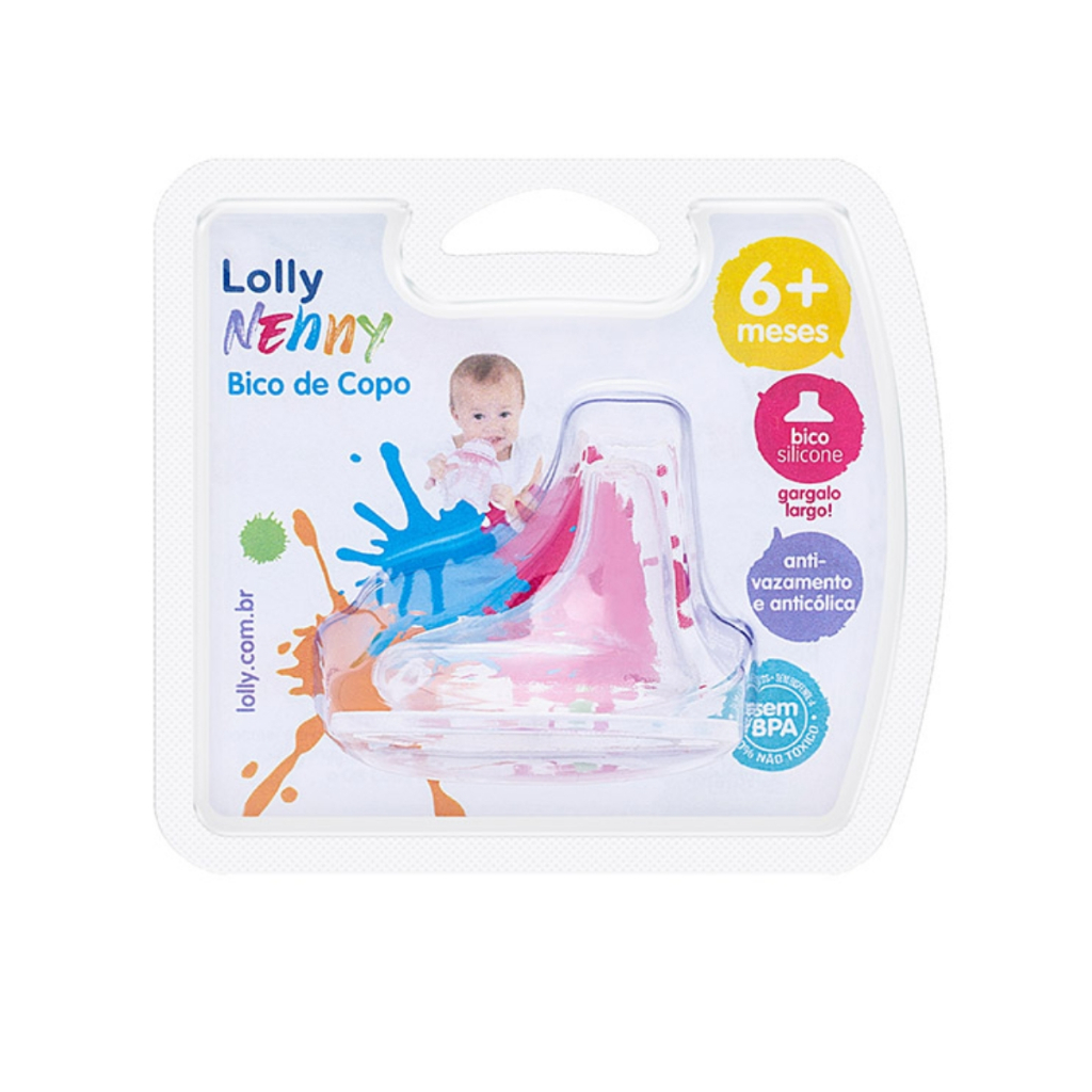 Bico de Copo Silicone 6+ meses – Lolly Nenny