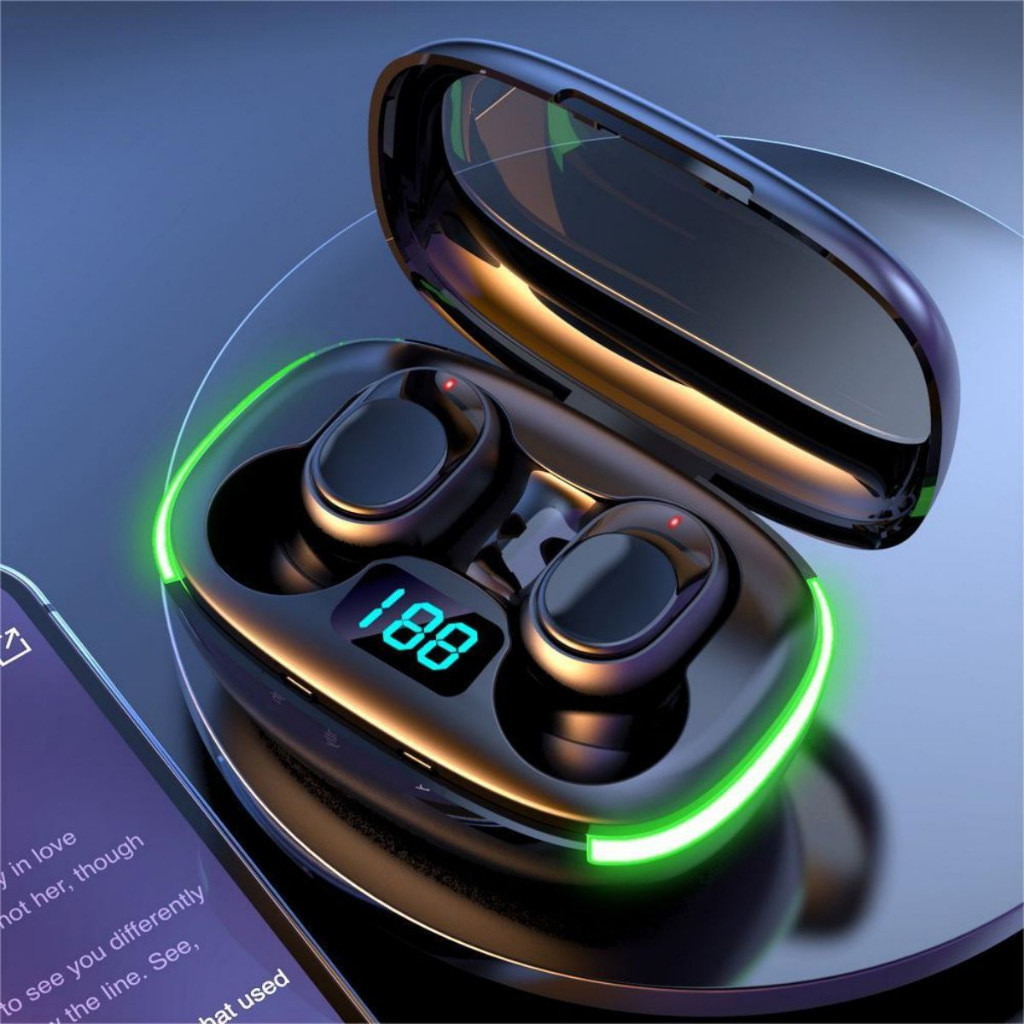 Fone de Ouvido Bluetooth Sem Fio Digital Y70 Alta Qualidade Intra Auricular