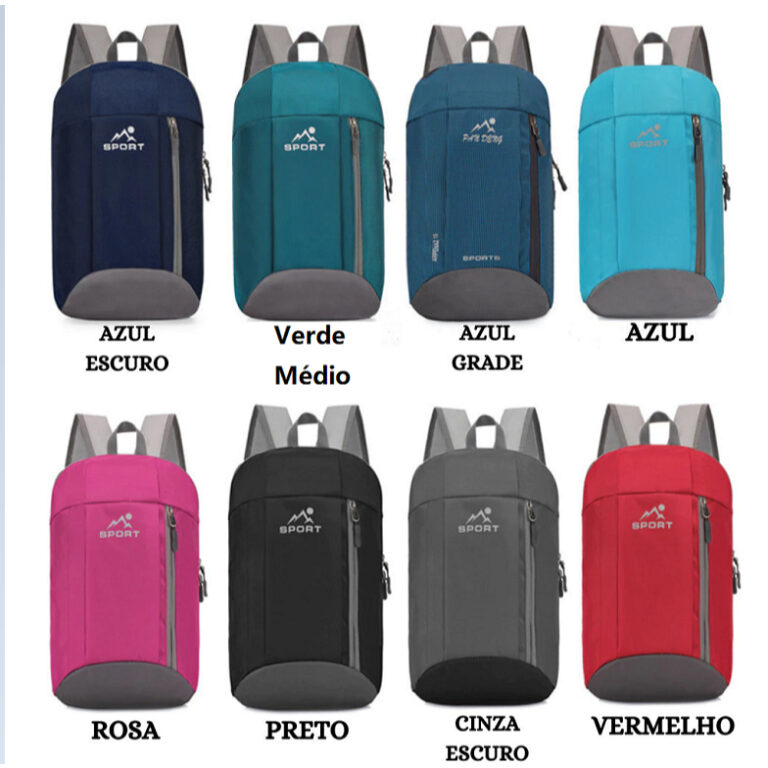 Linda e sofisticada mochila esportiva pequena 6788