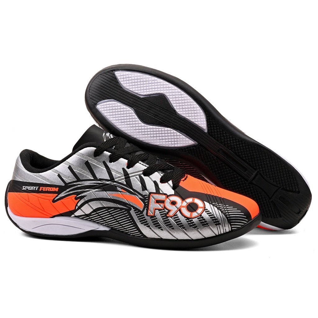 Chuteira Futsal Salao Sport Ferom Profissional ( Nao Escorrega Na Quadra ) Costurada Promoção