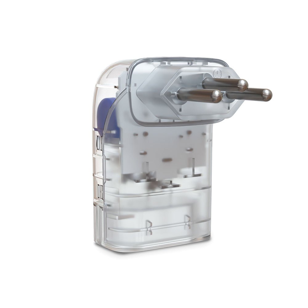 PROTETOR CONTRA SURTOS ICLAMPER POCKET FIT 3P 10A TRANSPARENTE