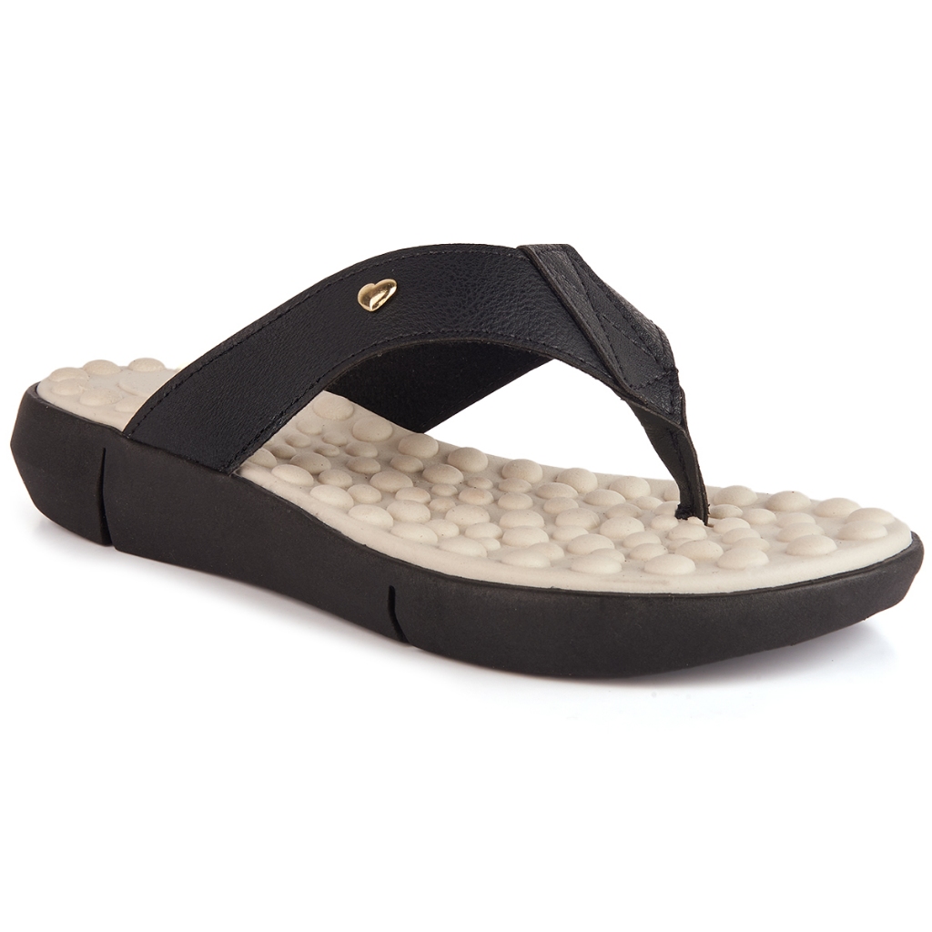 Chinelo Feminino Ortopédico Original Ploomer de Dedo Anatômico Casual Leve Macio Confortável