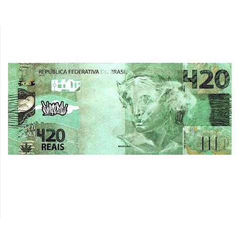 Nota 420 Chronic Réplica Colecionável