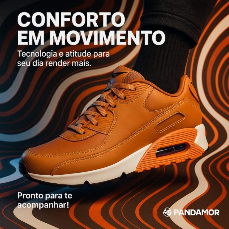 Tênis Unissex Verde e Preto Confortável Esportiv