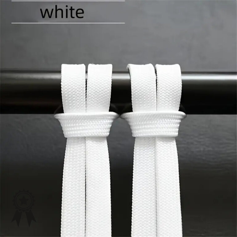 Kit 6 Pares de Cadarços 120 cm 8 mm Trançado Esp