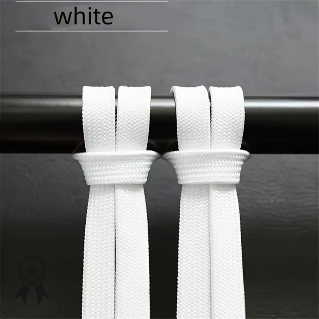 Par de Cadarços 120 cm 8 mm Trançado Esportivo e Casual  Reforçado, Não Desbota, Ultra Durável