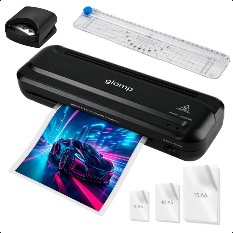 Plastificadora Laminadora A4 127v Quente Frio Comp