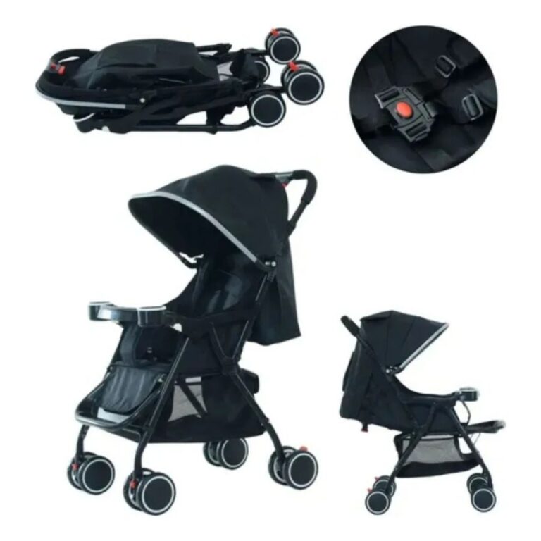 Carrinho de Bebê Passeio Reclinável Confortável