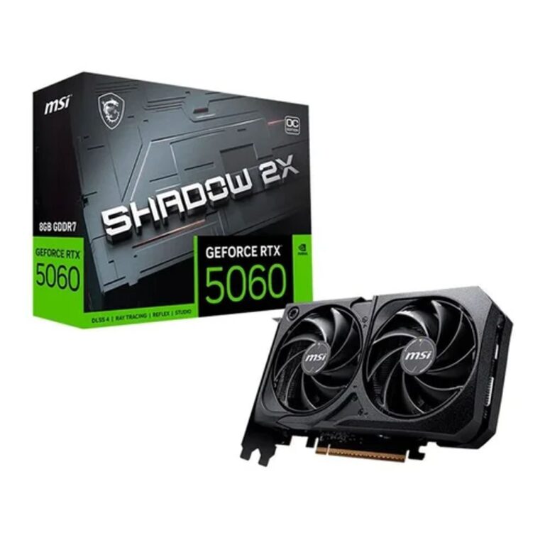Placa de Vídeo NVIDIA GeForce MSI RTX5060 8GB GDD