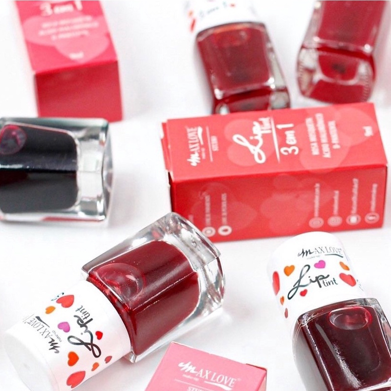 Lip Tint 3 em 1 Max Love Makeup