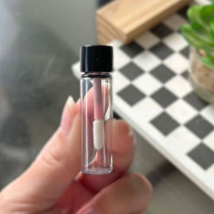 Kit 55 Mini Frasco de Batom 3ml Vazio Gloss Balm T