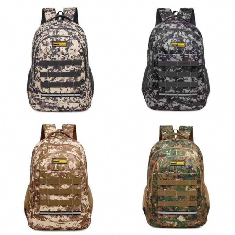 Mochila camuflar Feminino mascolino Bolsa Resisten