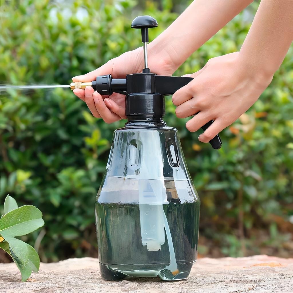 Pulverizador Manual Pressão 1 Lt Jardinagem Multiuso