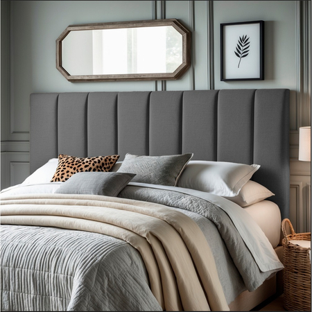 Envio Full Kit Cabeceira Cama Estofada Casal Box A