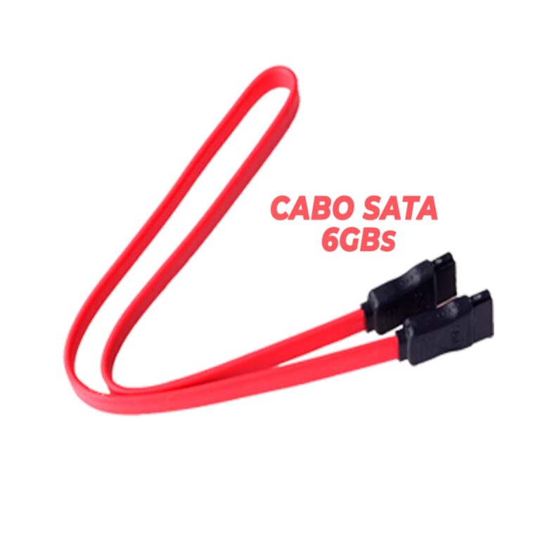 Cabo Sata Para Dados  Hd ou Ssd 6gbs Leitura Grava