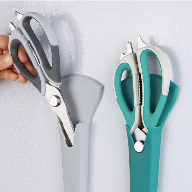 Tesoura Multifuncional Para Corte Alimentos Legumes Peixes Frangos Verdura Aço Inoxidável Utensílios