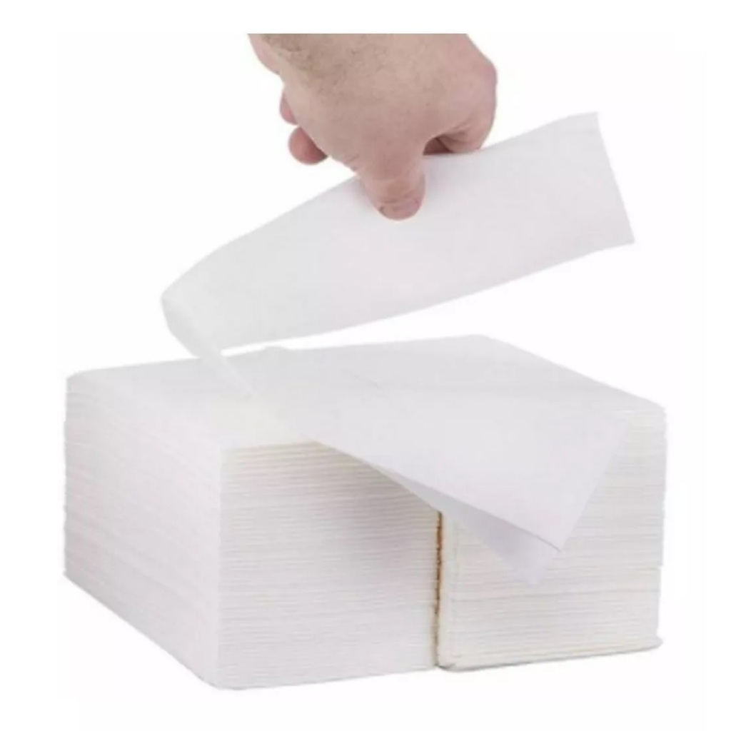 KIT 4 mil folhas Papel Toalha Interfolha Secar As Mãos Branco Melhor Beneficio Direto da Fabrica