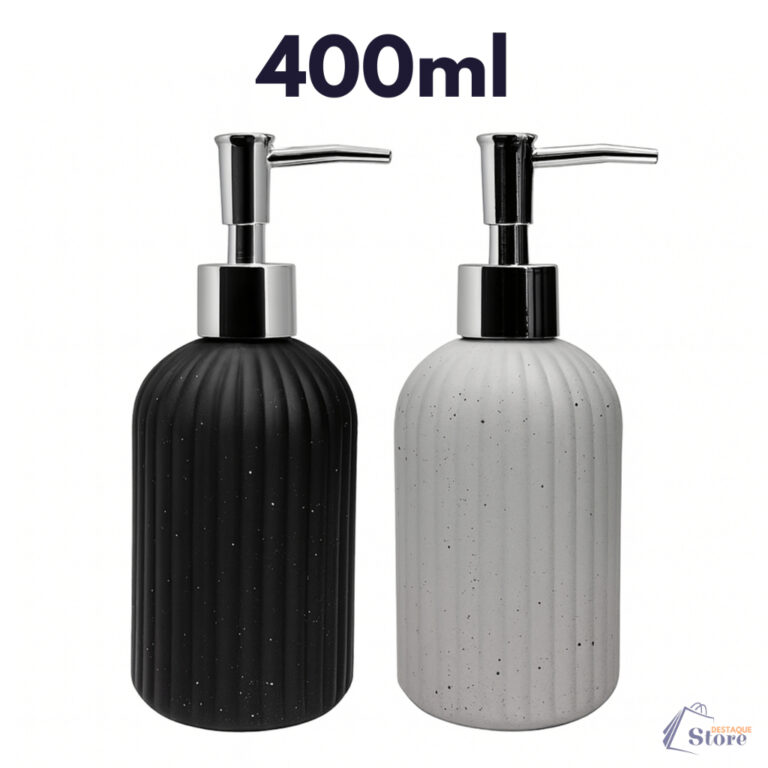 Porta Sabonete Líquido Elegante Vidro Para Banhei