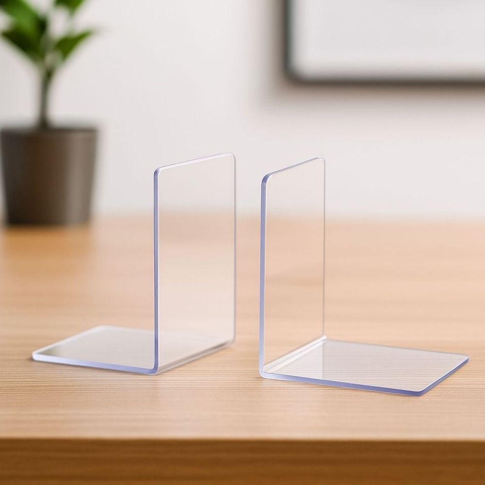Suporte  Para Livros Aparador Estante Balcão – Acrílico 2mm | Várias Cores