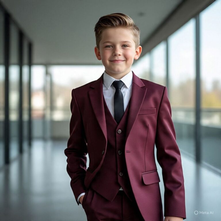 Terno social luxo  infantil Oxford noivinho +  Fes