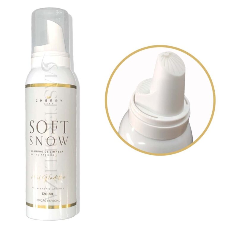 Shampoo Mousse Soft Snow 120ml Cherry Espuma De Li