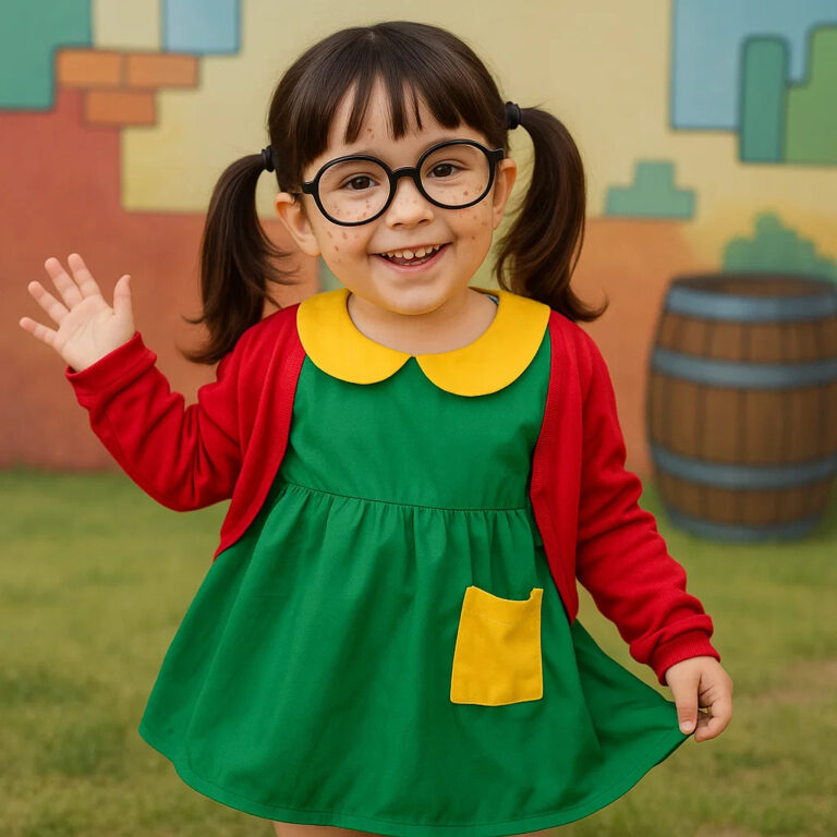 FANTASIA INFANTIL CHIQUINHA MENINA TURMA DO CHAVES