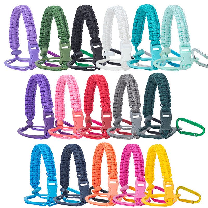 ALCA PARA GARRAFA TERMICA TAMANHO 65MM UNIVERSAL CORDAO  COLORIDA DECOLAR SUA COPO DE AGUA PARA HYDR