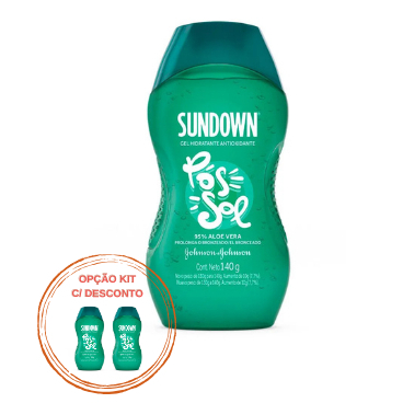 Pós Sol Sundown Hidratante  Pós Sol 140g