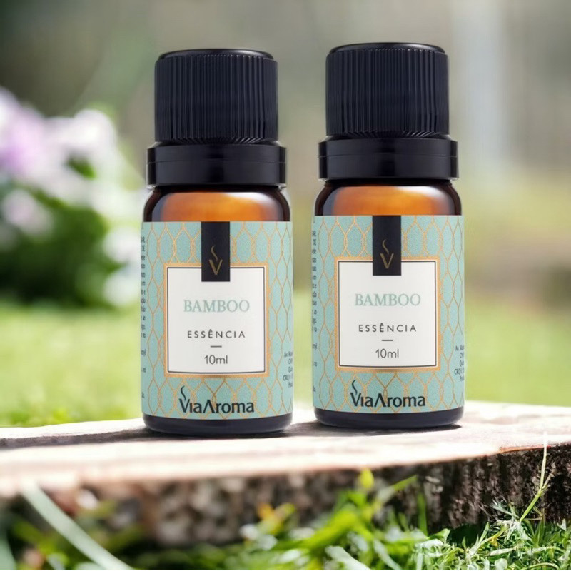 ESSENCIA VIA AROMA – Kit 2 Essencias para Aromatizador de Ambiente 10ml