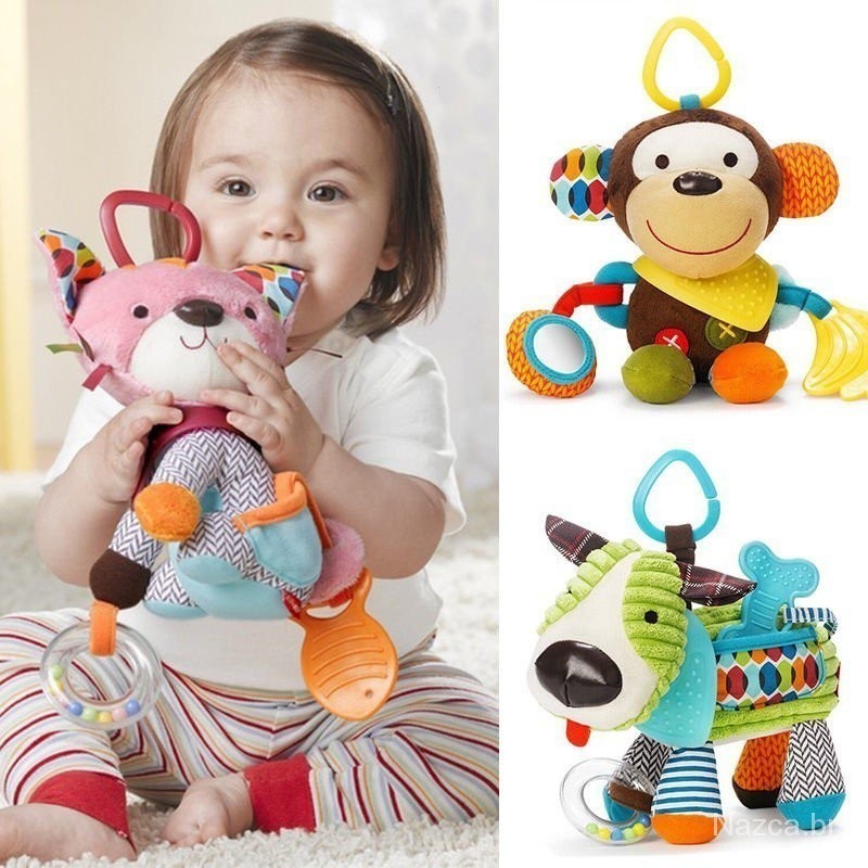 Multi funcional torno pendurado bebê sino brinquedos, boneca cama ringtones/puzzle brinquedos do beb