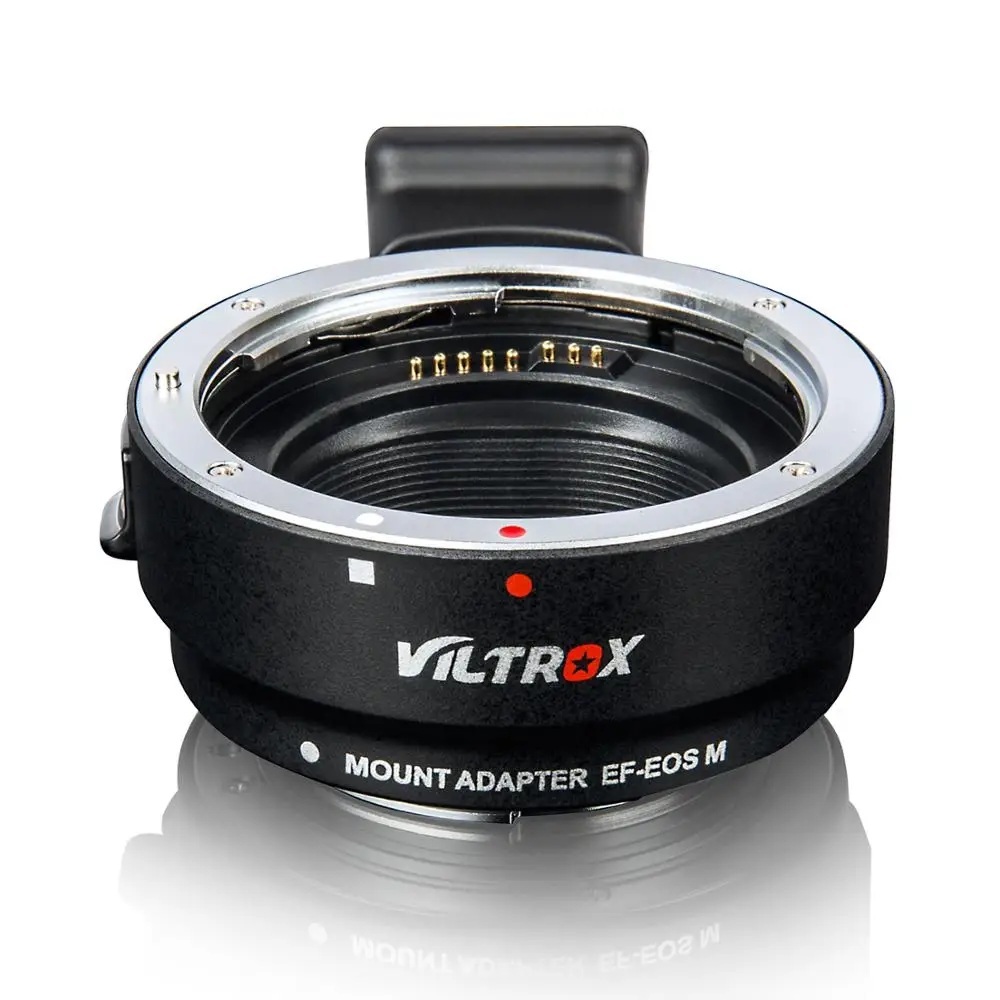 Viltrox Adaptador De Lente Ef E Ef-s Para Câmeras Canon Eos M