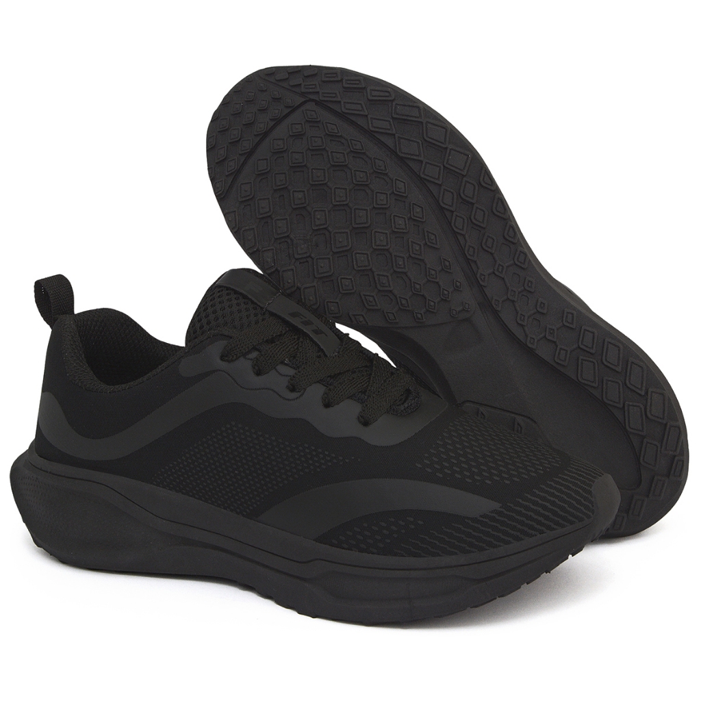 Tenis MV3 unissex Preto colorido Masculino Academia Lazer Corrida