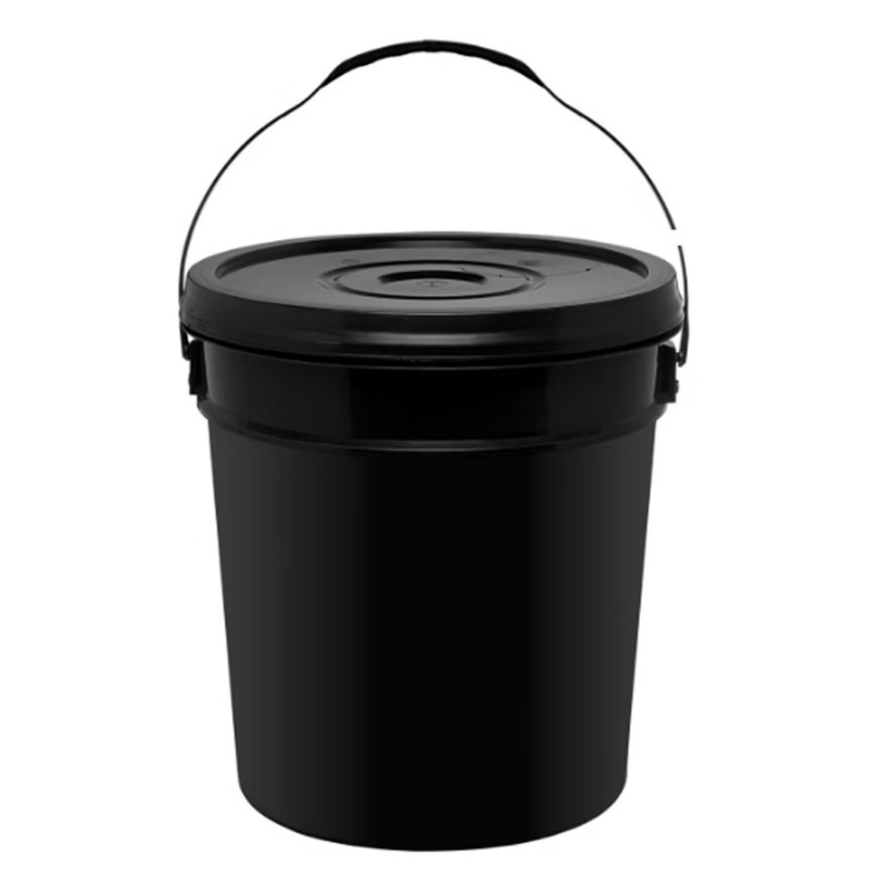 Balde Plástico 20 Litros com Tampa e Alça Reforçada  Seguro e Resistente