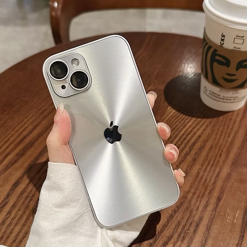 Case Capa Capinha De Celular Aurora A Laser De Luxo Protetora iPhone 11 12 13 14 15 16 Pro Max Norma
