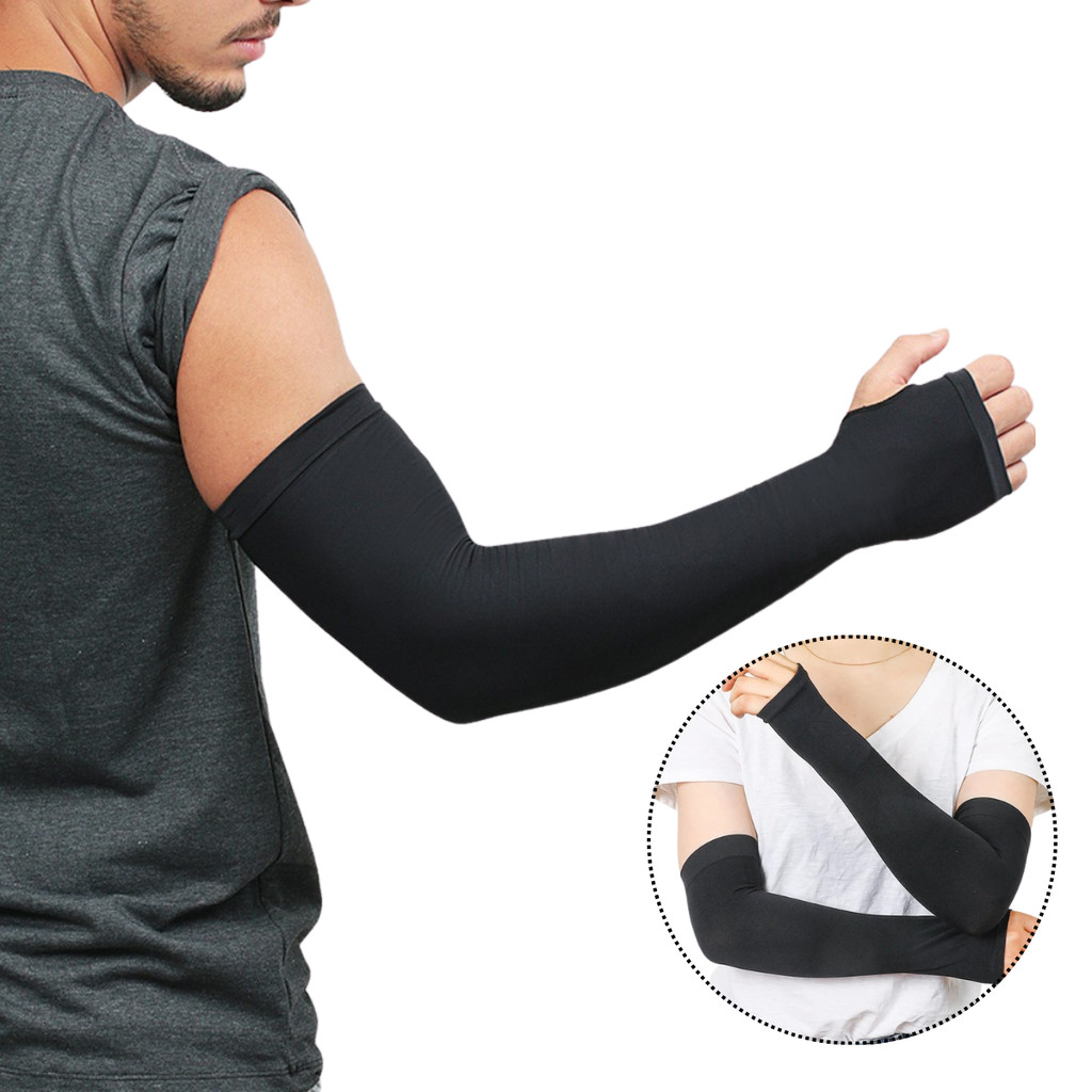 Manguito De Compressão Esportiva Com Proteção Uv 50+