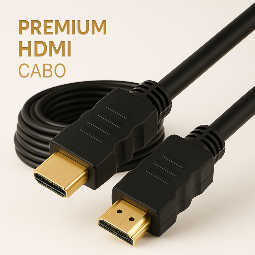 Cabo Hdmi 10 Metros Preto 4k 3d Full Hd Blindado Tv Pc