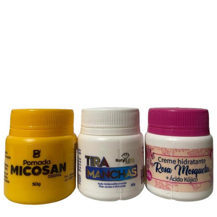 Kit Clareador de manchas faciais para Melasma e ac