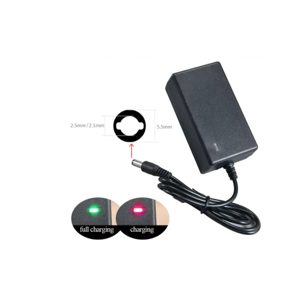 Carregador de bateria de lítio 12.6v bivolt