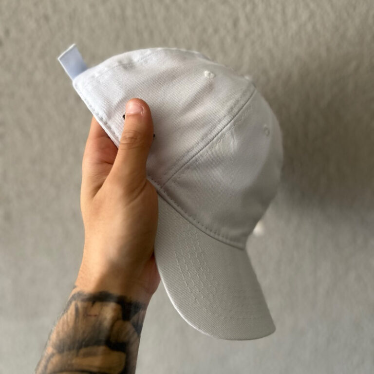 Boné gabardine em sarja de algodão orgânico