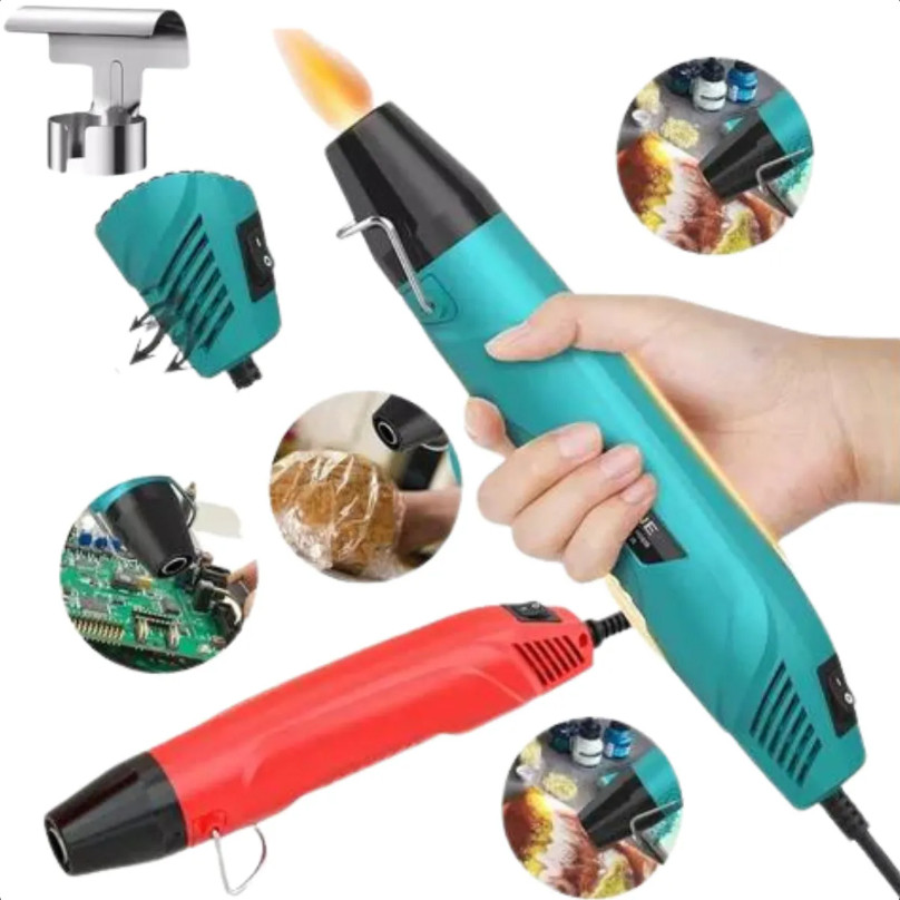 Soprador Térmico Portátil Multiuso 350°C com Bico Direcionador