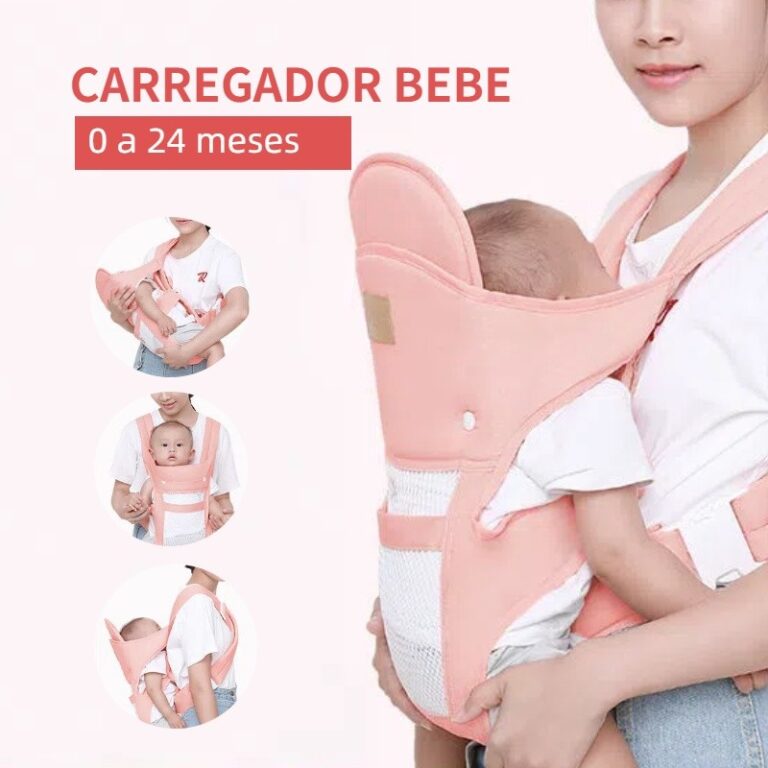 Canguru Bebê Passeio Ergonômico Confortável 4 E