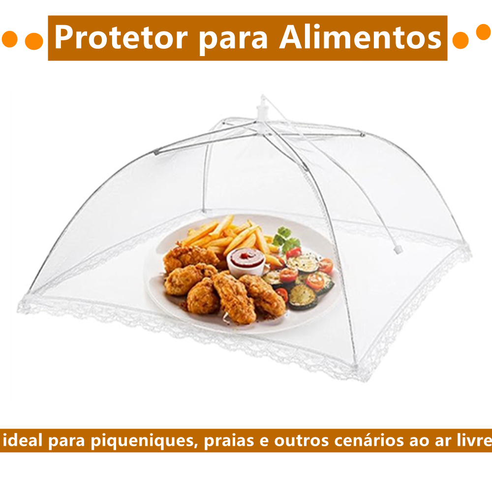 Protetores Tela Mosquiteiro Alimentos Fruta E Bolo Protetor Alimentos Tela Protetora Tampa Proteto 4