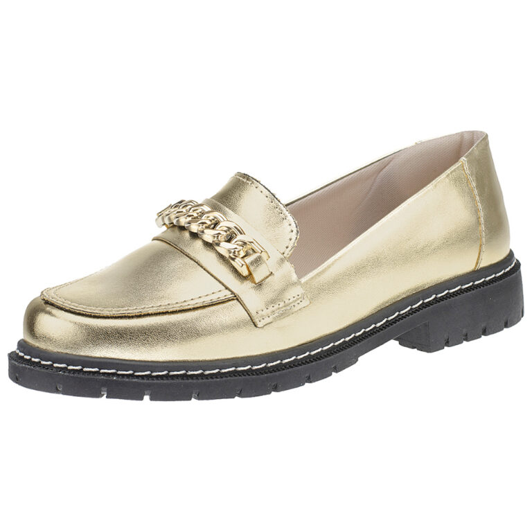Mocassim Feminino Baixo Oxford Plataforma Blogueir