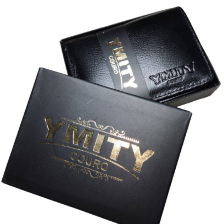 Mini Carteira Masculina 100% Couro Legítimo Forma