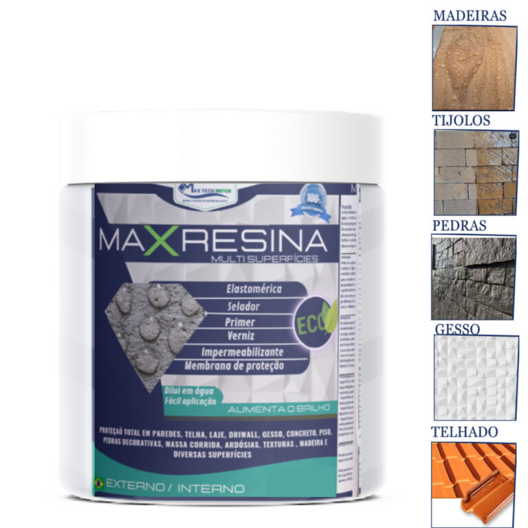 Max Resina Multi Superfícies 3,6Lts Base Água In
