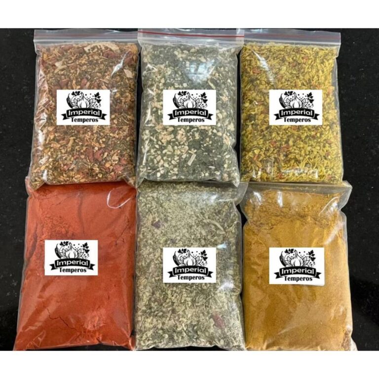 Kit 12 Temperos e Condimentos com 30 gramas cada