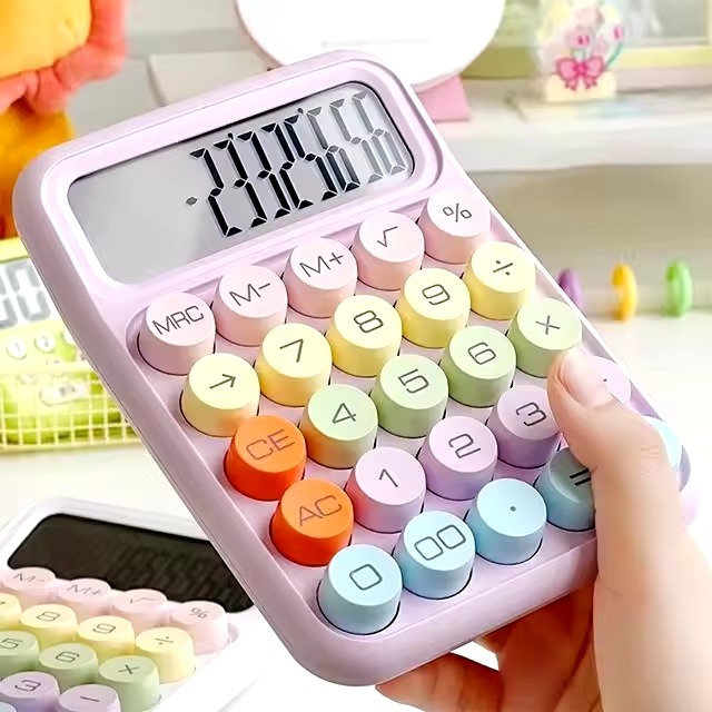 Calculadora Colorida Morandi De 12 Dígitos Teclad