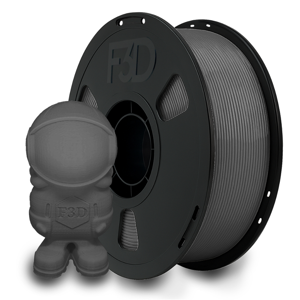 Filamento PLA Premium Cinza 1kg 1,75mm