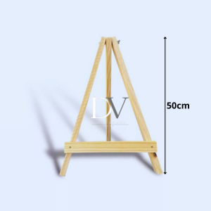 Cavalete Para Pintura 50 cm / De Mesa Recepção F